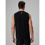 4F Men's relaxed sleeveless T-shirt with print póló