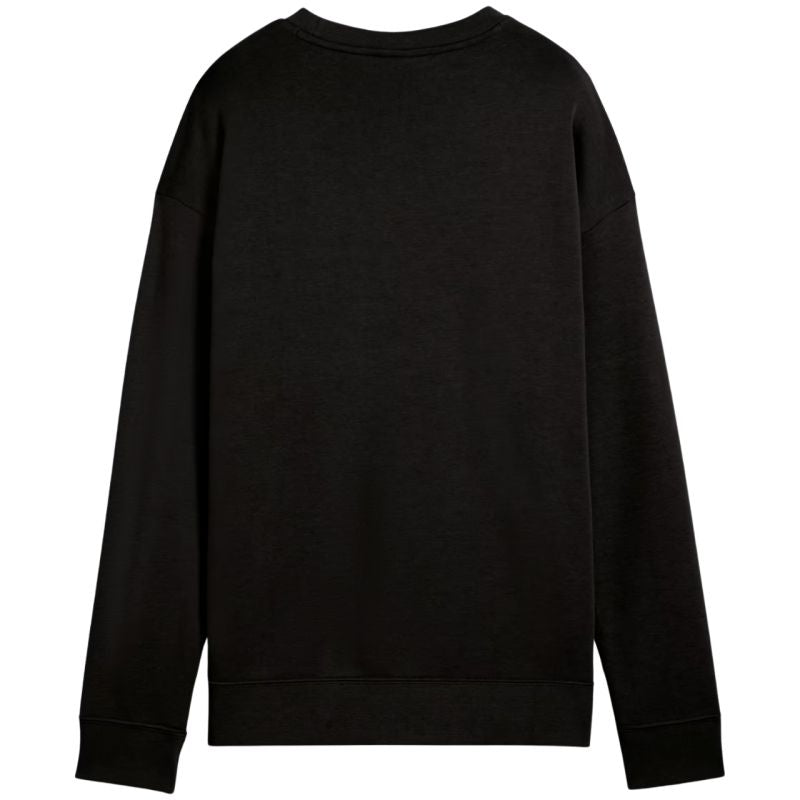 Puma Women's ESS Small No. 11 Logo Relaxed Crew Sweatshirt Black 684975 fekete kapucnis pulóver