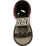 TOP TEN OSTT-PU "SUPERLIGHT PRISM" Foot Protectors (WAKO APPROVED) czerwony+m protectors and knee pads