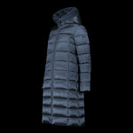CMP women's winter with hood, long insulated coat, navy blue ( ) sötétkék dzseki