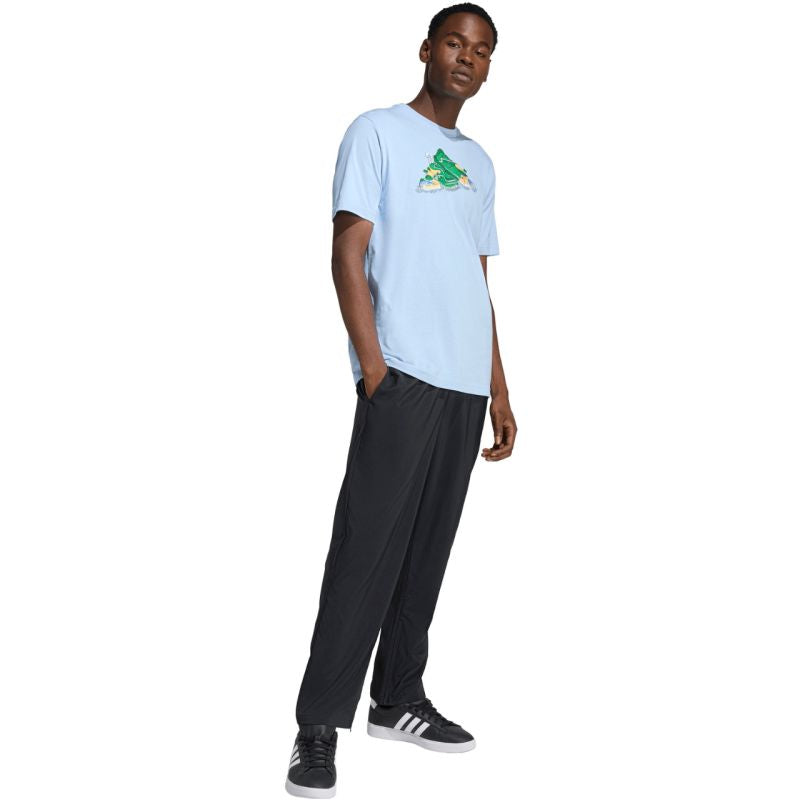 Adidas Men's Novelty Mint T-shirt light kék póló