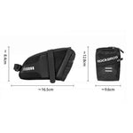 Rockbros C29-BK waterproof bicycle under the saddle - black fekete táska