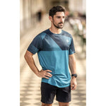 Rogelli RUSH running shirt blue