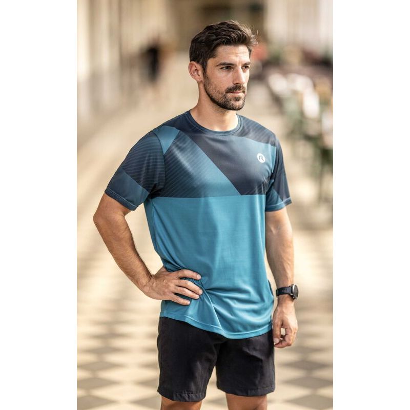Rogelli RUSH running shirt blue