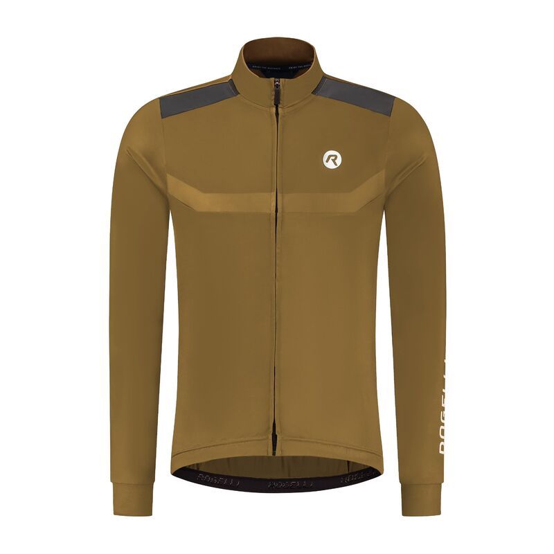 Rogelli long sleeve t-shirt MONO brown barna póló
