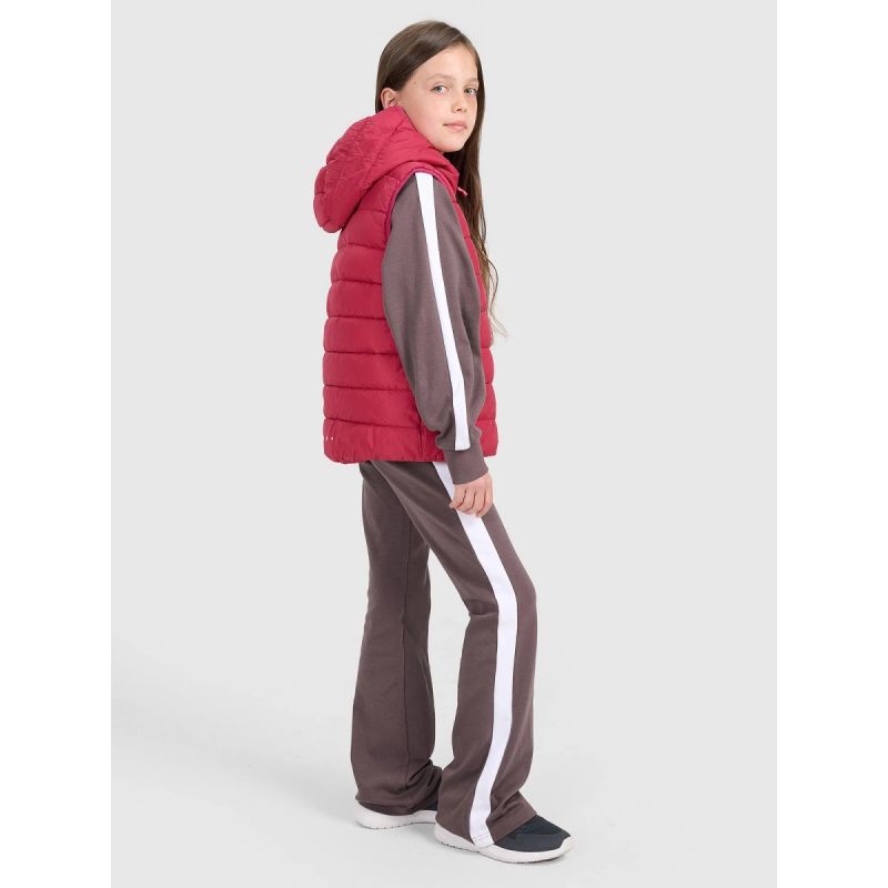 4f Girls' down vest with synthetic filling 4FJRAW25TVJAF322-54S Kiegészítő