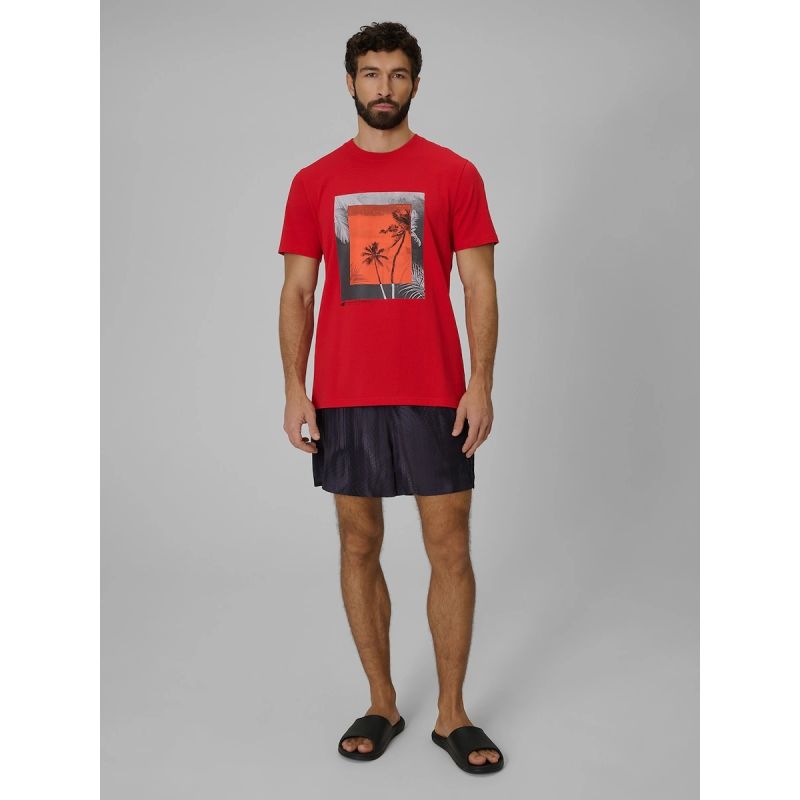 4F Men's regular printed T-shirt 3xl ruházat