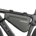Rockbros AS-017 bicycle frame 5 l - dark zöld táska