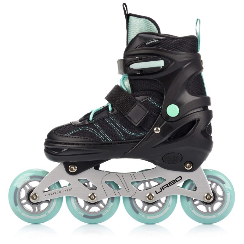 Meteor Roller Skates L 38-41 Urbo Black/Mint