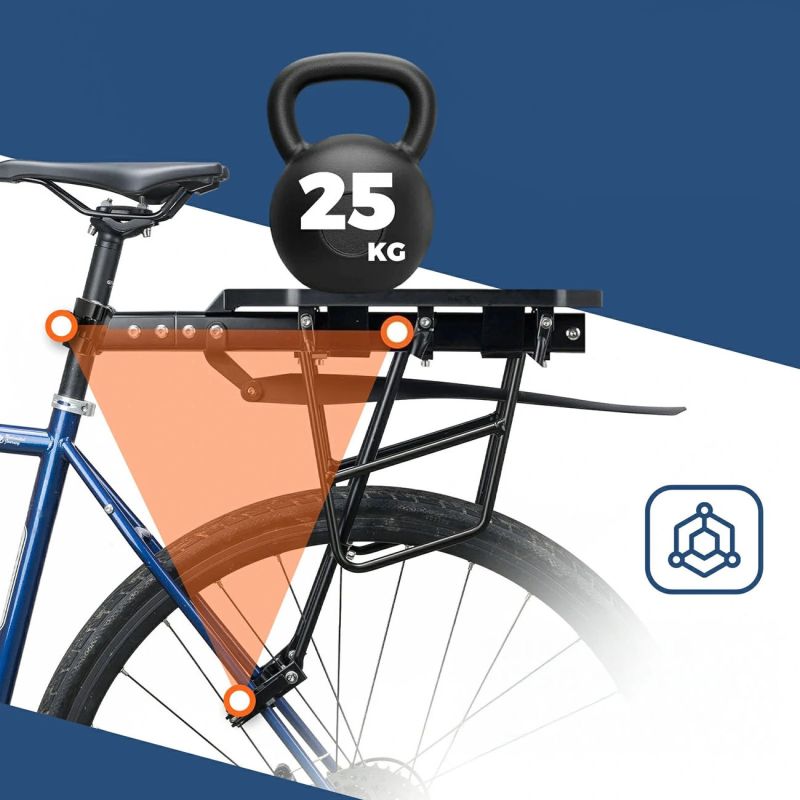 Rockbros RBHJ-1 Diamond Bike Rack fekete utcai cipő 5907769384219-211962