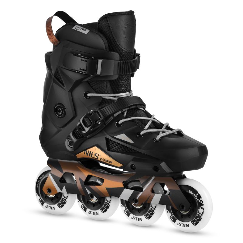 Na1601 Slalom Roller Skates Slayd Black Size 39 Nils Extreme fekete utcai cipő
