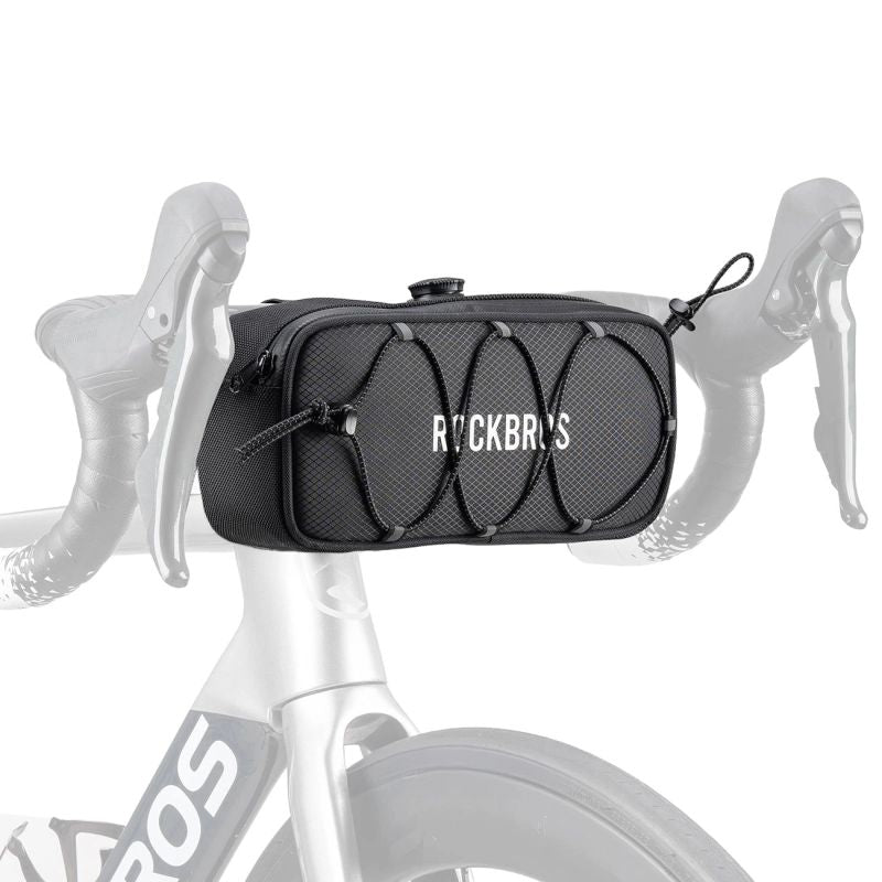 Rockbros TL001 ROAD TO SKY 1.9L Handlebar Waterproof - Black czarny sporttáska 5907769384219-211529