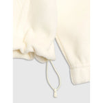 4FWarm loose fleece with hood for women 4F4FRAW25TFLEF451-11S kapucnis pulóver