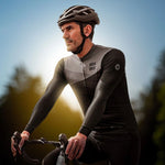 Rockbros 15120009003 Long Sleeve Cycling Jersey Spring/Summer - Black