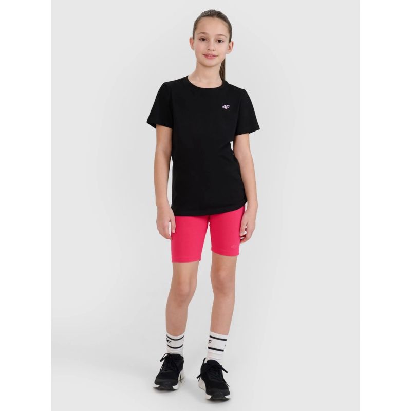 4f Regular plain girls' T-shirt 4FJWSS25TTSHF2177-20S Egyéb