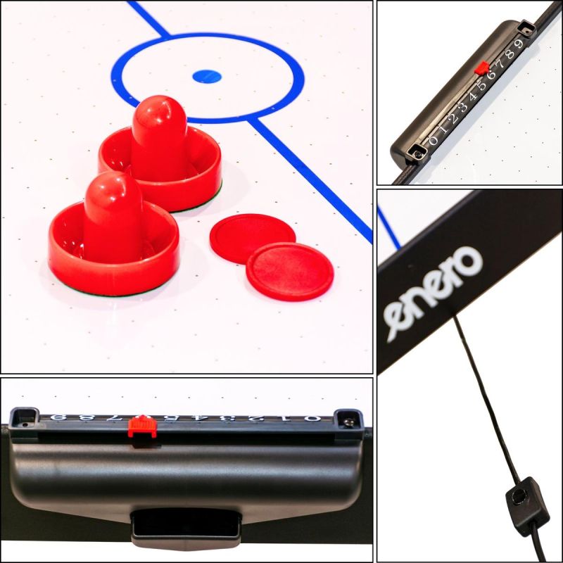 Enero AIR HOOKUP TABLE 152.4x76.2x81.3CM BLACK fekete table games, tables