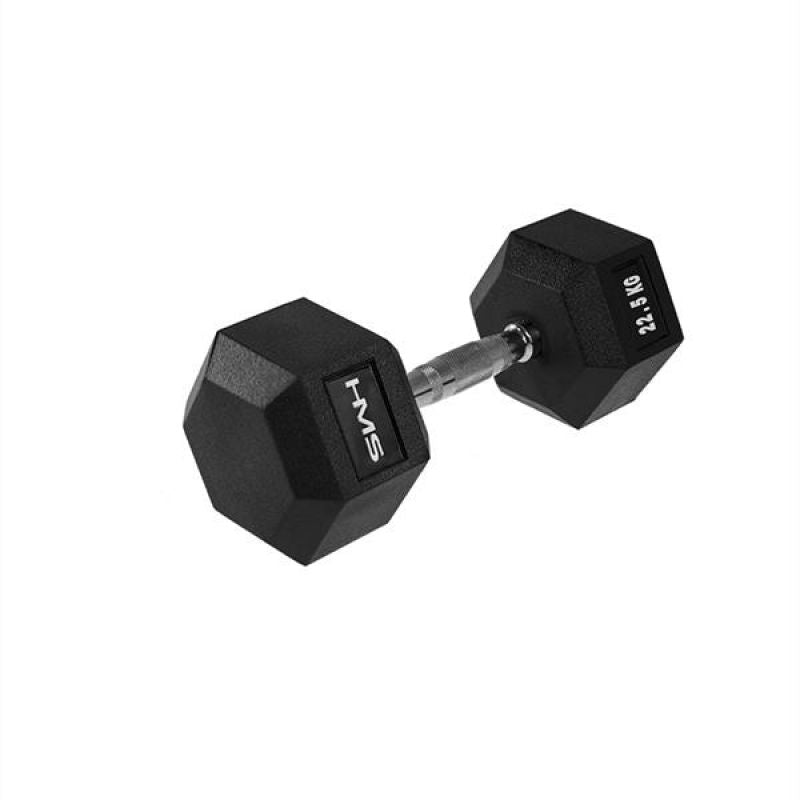 HMS HEX PRO dumbbell 22.5 kg szürke póló 17-66-120