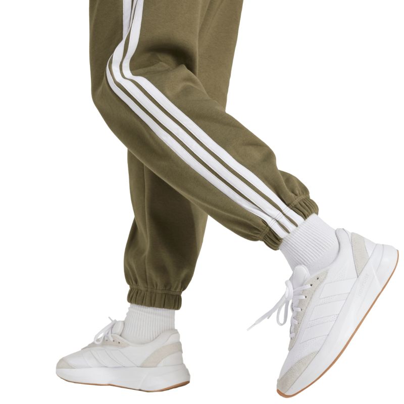 adidas Essentials 3-Stripes Fleece Loose-Fit W JX7698 pants Nadrág