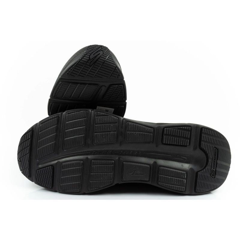 Skechers men's sneakers Glide-Step Vortex comfortable black fekete utcai cipő