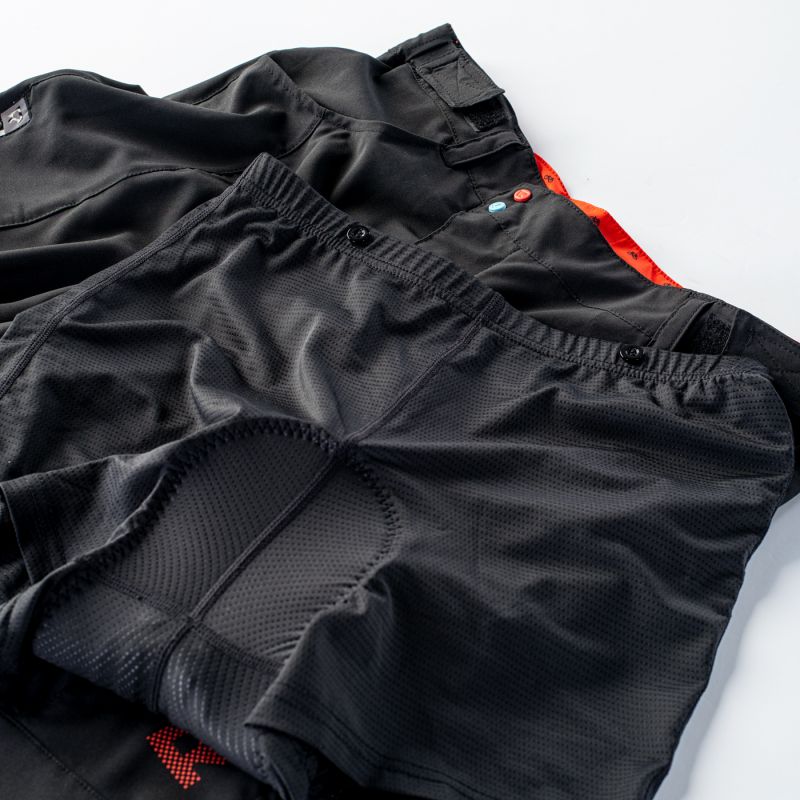 Radvik Geit Gts Cycling fekete shorts, pants