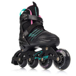 Meteor Roller Skates L 38-43 Buzzy Black/Pink/Mint