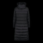 CMP women's long winter coat, insulated with hood, black ( ) fekete dzseki