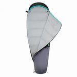 NILS CAMP NC1705 Ultra Light Sleeping Black and menta hátizsák