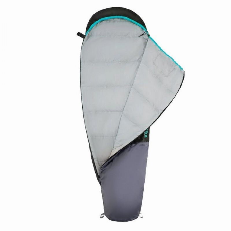 NILS CAMP NC1705 Ultra Light Sleeping Black and menta hátizsák