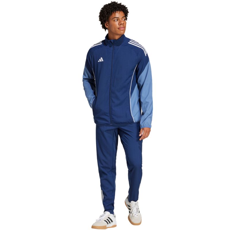 Men's adidas Tiro 25 Competition Presentation sweatshirt navy JI6564 kék pulóver