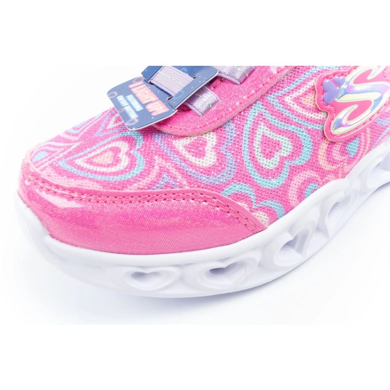 Skechers S Lighs-Heart comfortable LED sports shoes for girls Cipő