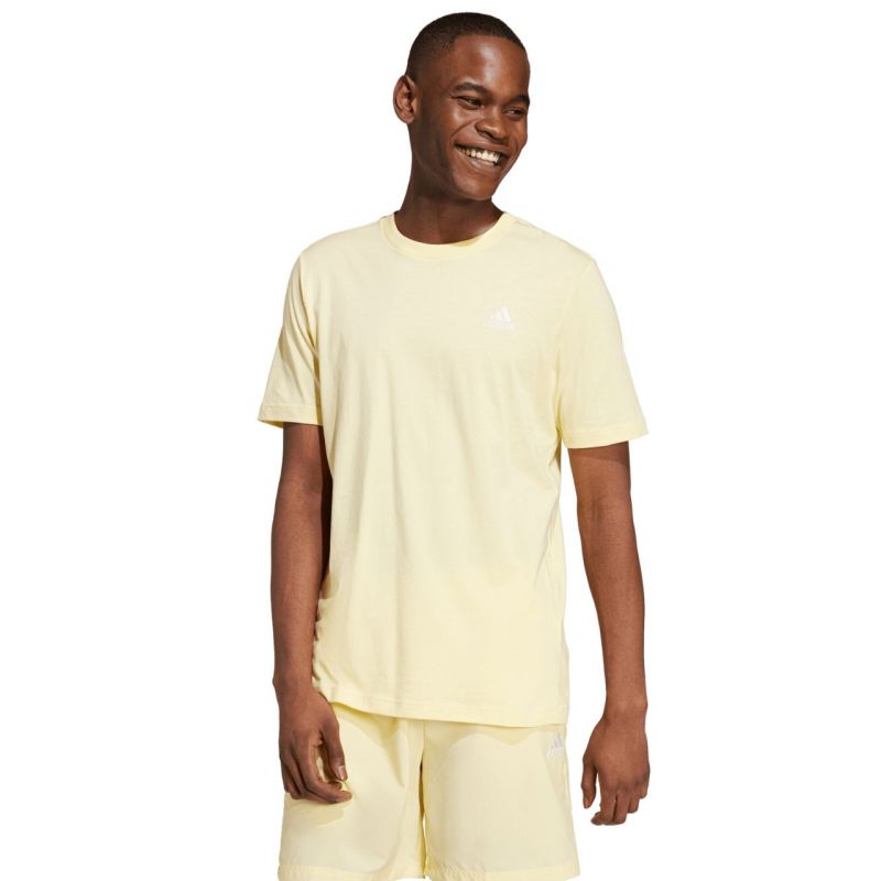 adidas Essentials Single Jersey Embroidered Small Logo M IX0121 Ruházat