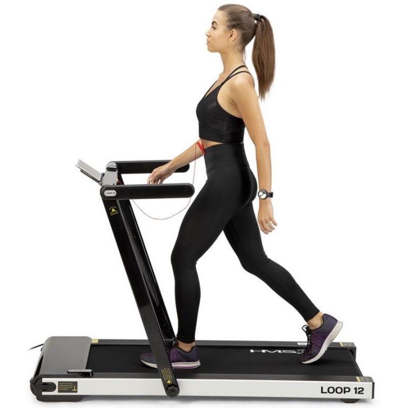 HMS Electric Treadmill 1-12 km/h, fekete edzőfelszerelés 17-19-131