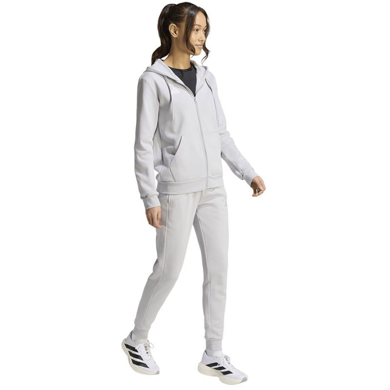 Women's adidas Entrada 26 Full Zip Hoodie Gray KF5936 szürke kapucnis pulóver