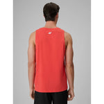 4F Men's regular sleeveless T-shirt with print póló