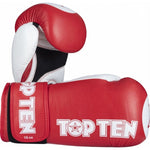 TOP TEN STAR-XLP Boxing Gloves 10 oz Red czerwony kesztyű