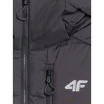 Women's down trekking with Primaloft Silver filling 4FRAW25TDJAF0792-20S szürke kabát