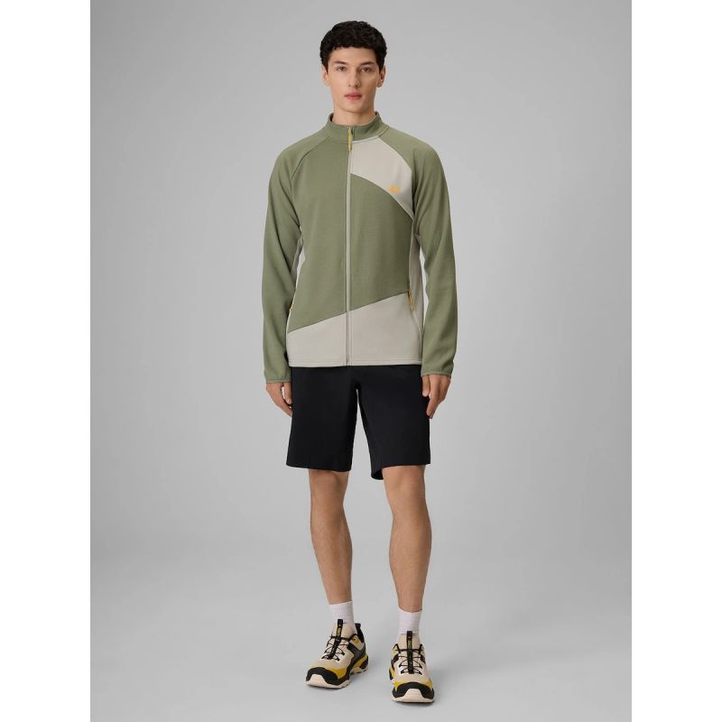 Men's regular trekking sweatshirt without hood 4F