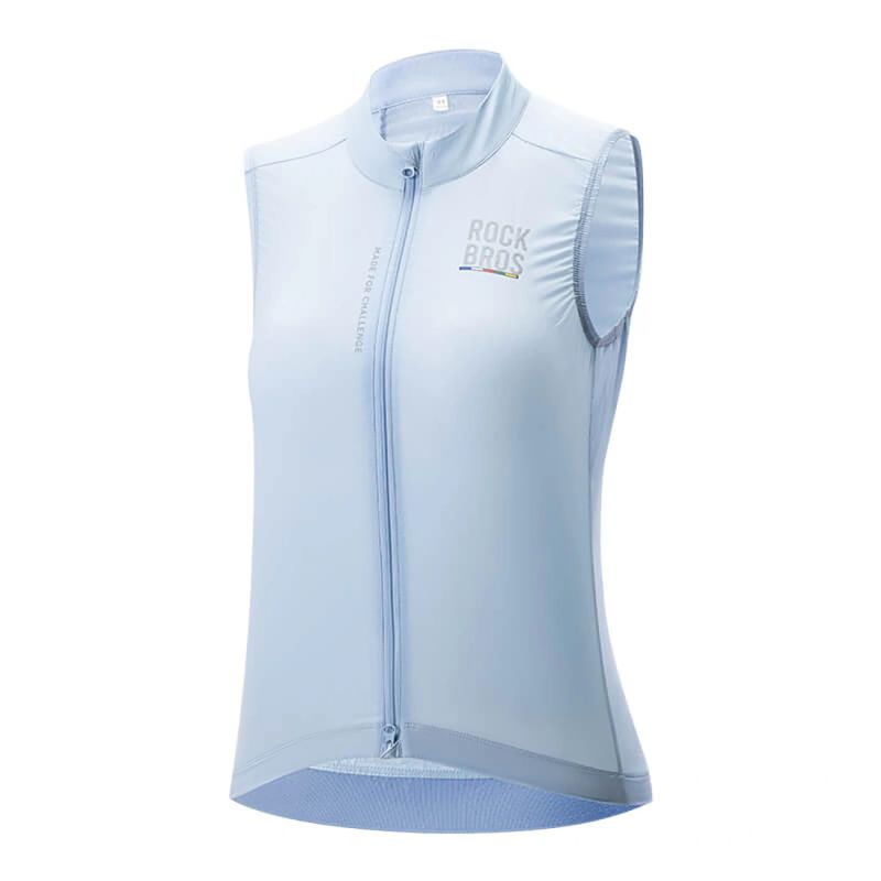 Rockbros ROAD TO SKY women's lightweight breathable cycling vest L - blue l \ niebieski mellény 0617003-211609