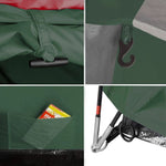 Nils Extreme NILS CAMP Rocker camping tent for 3 people, green and red piros tourist equipment