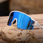 Rockbros Kids Cycling Glasses, Polarized, UV Protection, Children's - White biały training equipment