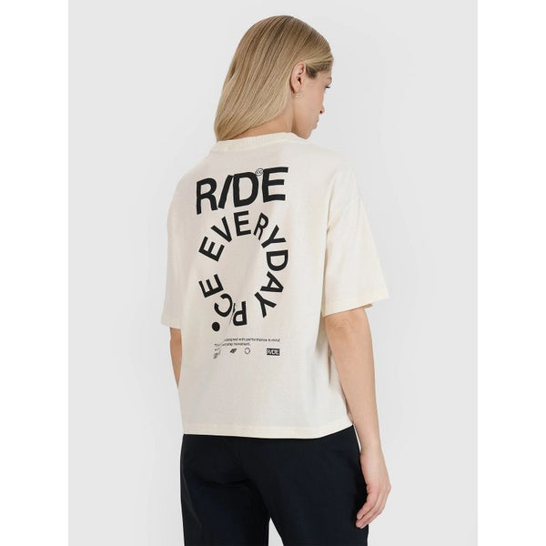 4f Women's oversize printed T-shirt 4FWSS25TTSHF1993-11S General