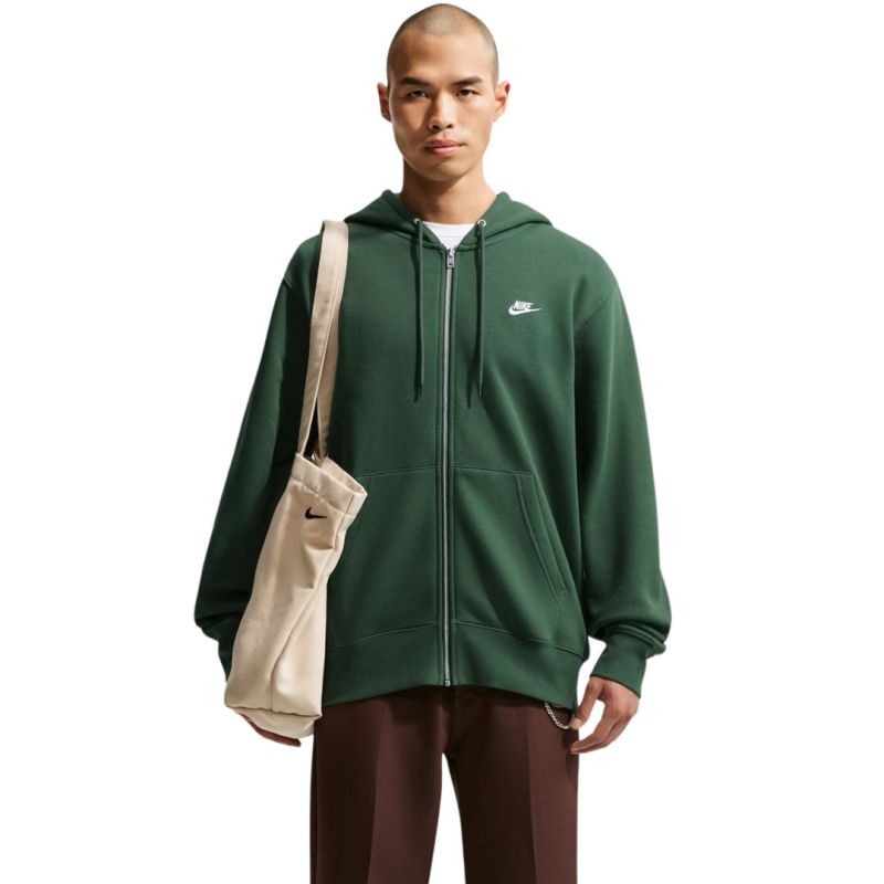 Nike Club BB FZ Hoodie Men's Green 323 2XL zöld kapucnis pulóver 1608852XL