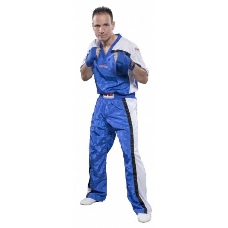 TOP TEN pointfighting sweatshirt blue and white (PRICE CHANGE) niebiesko - białe+m pulóver