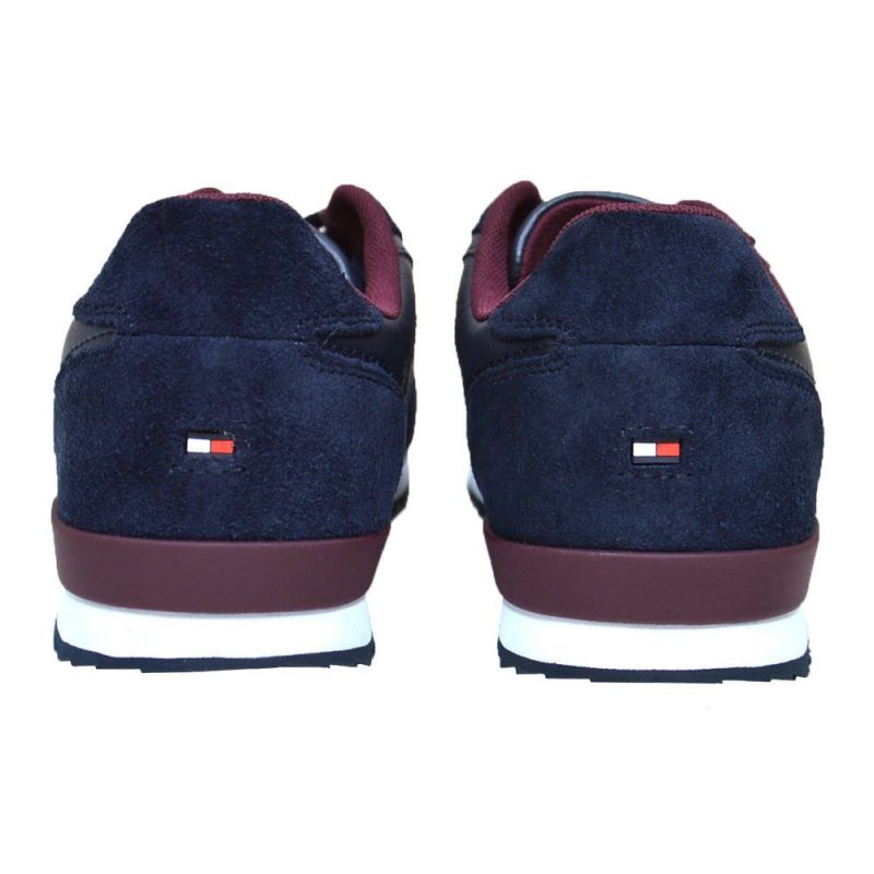 Tommy Hilfiger Iconic Runner Men's Navy - FM0FM03000 DW5 kék utcai cipő