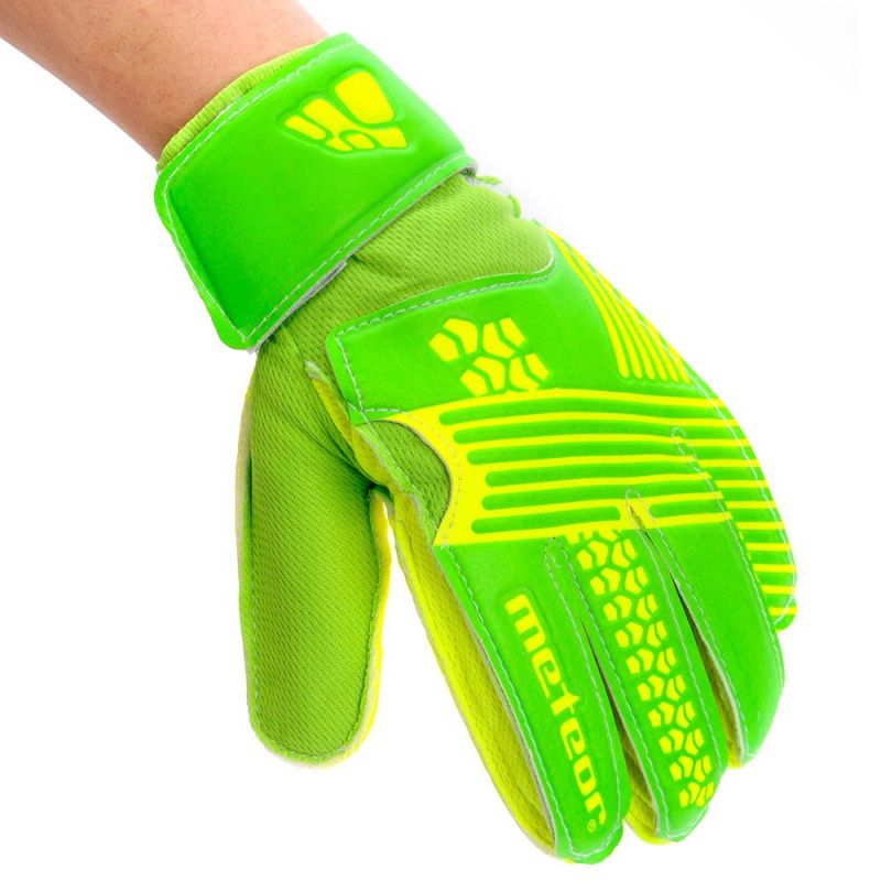 Meteor Catch Goalkeeper Gloves zöld kesztyű