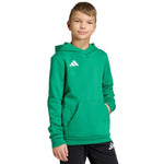 Adidas Entrada 26 Hoody green JZ6563 kids' sweatshirt 104cm kapucnis pulóver