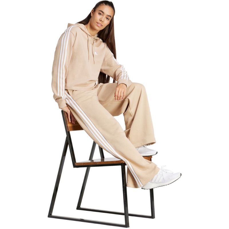 adidas Essentials 3-Stripes Fleece Wide Pants W IR5385 Polár pulóver