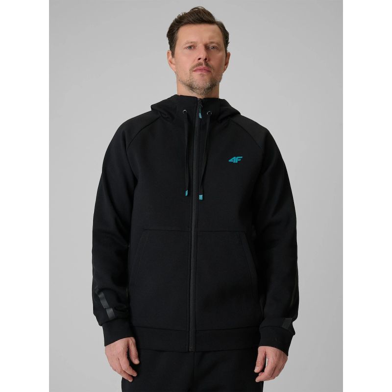 4F Men's regular hooded sweatshirt pulóver