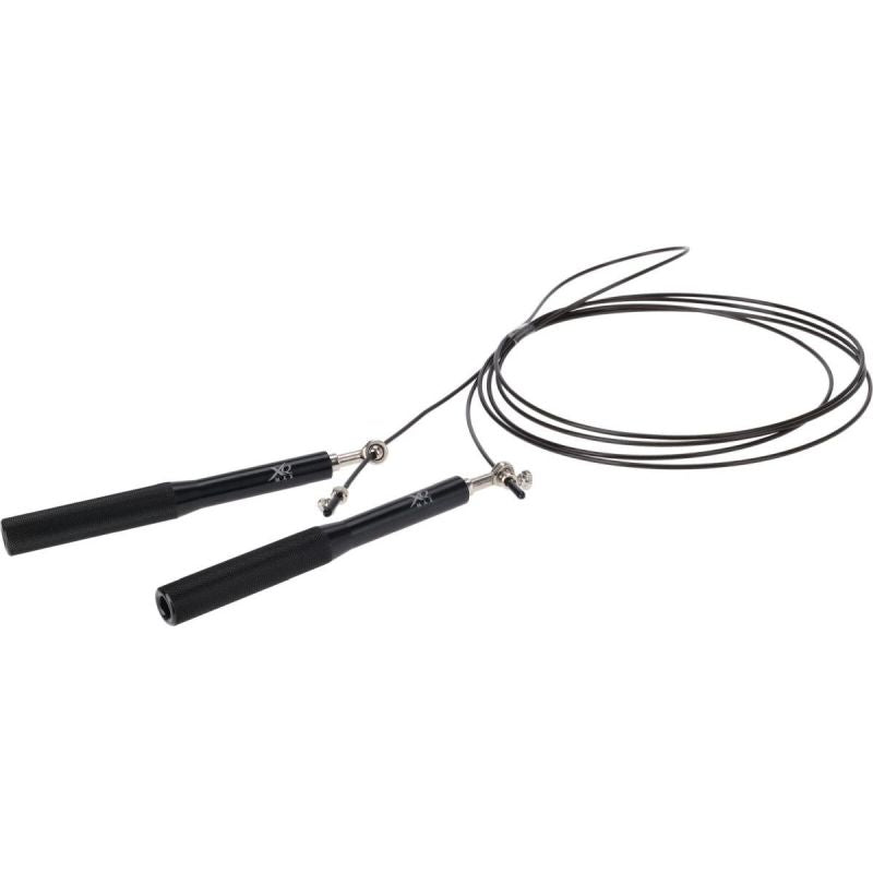 XQMAX Adjustable Speed Skipping Rope Aluminum Handles 300 Cm Black fekete edzéssegítő GSP-7090706