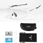 Rockbros photochromic sports glasses white fehér glasses, training equipment